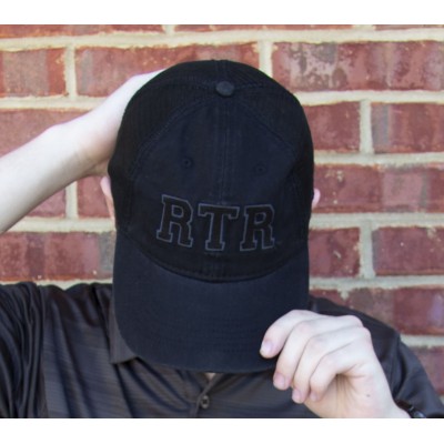 RTR Black Trucker Cap